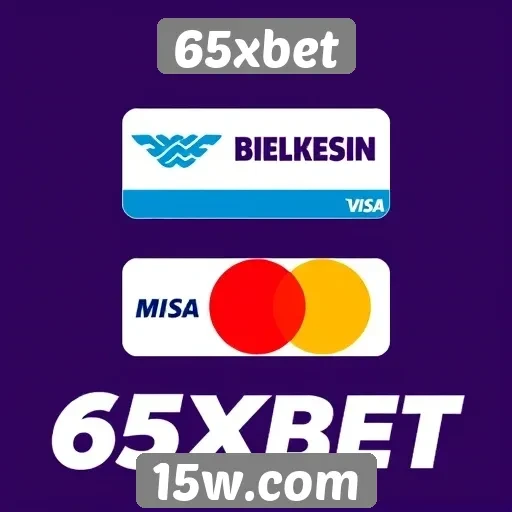 Métodos de pagamento disponíveis no 65xbet